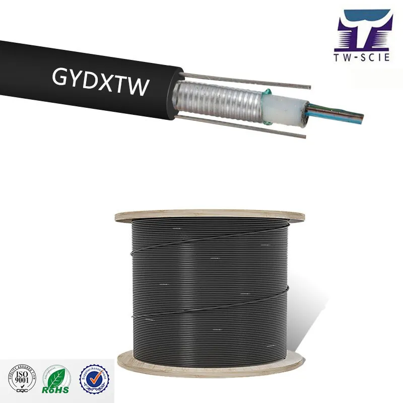 Cable de fibra óptica de cinta de tubo suelto central de bajo precio Gydxtw